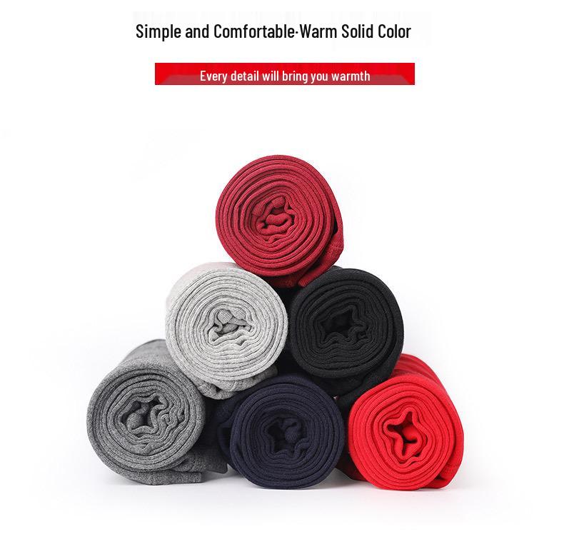 Langsha Мужские утягивающие брюки из хлопка и шерсти на осень/зиму