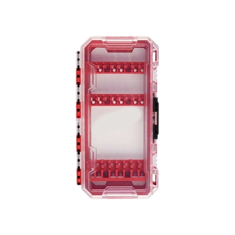 Кейс для хранения сверл Портативный кейс для сверл Водонепроницаемый Съемный держатель Хранение Прочный пластиковый кейс для хранения бит