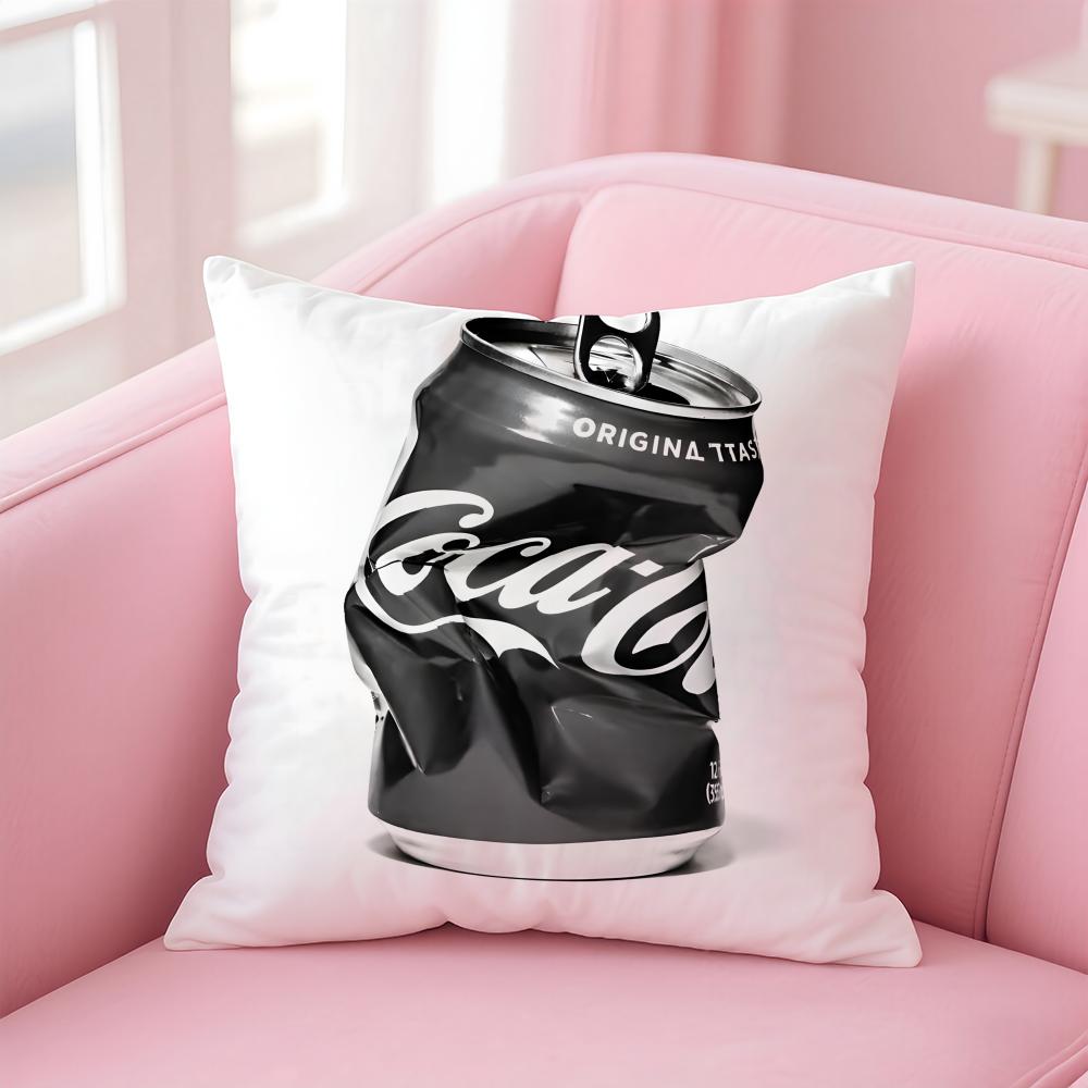 BBlack and White Series Cool and Concise Cushion Cover Pillow Case Soft Friendly Fabric  Concealed Zipper