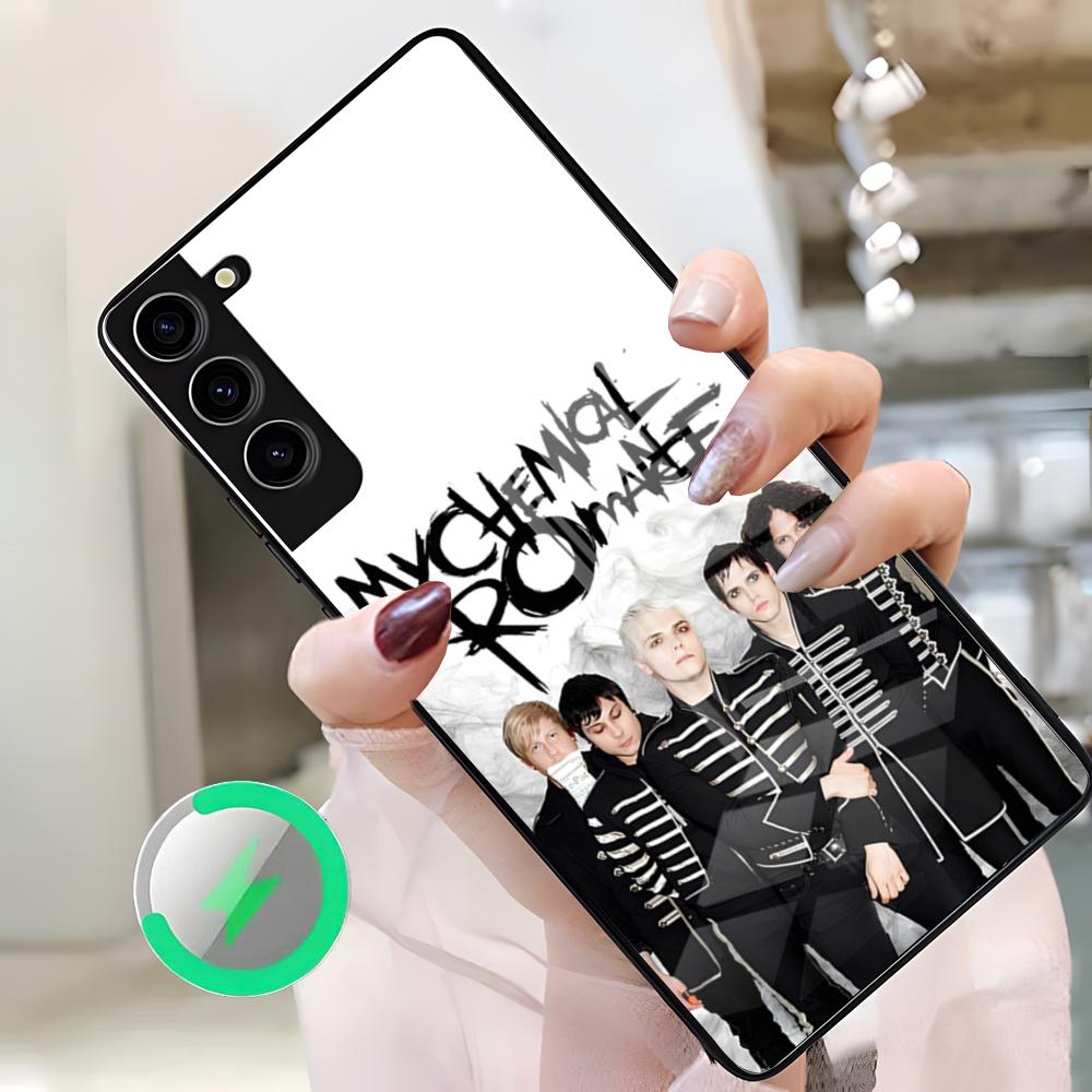 Rock Band My C-chemical Romance Phone Case For Samsung S26 Ultra S25 Edge S23 S22 S21 S20 Ultra Plus S24 Fe A25 Magnetic Glass C