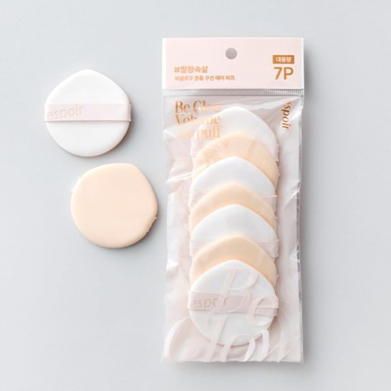 Espoir Bigelow Volume Cushion Air Puff 7 Sheets