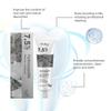 ORALHOE Whitening Toothpaste for Daily Gum Care, Gentle Stain Removal,100ml