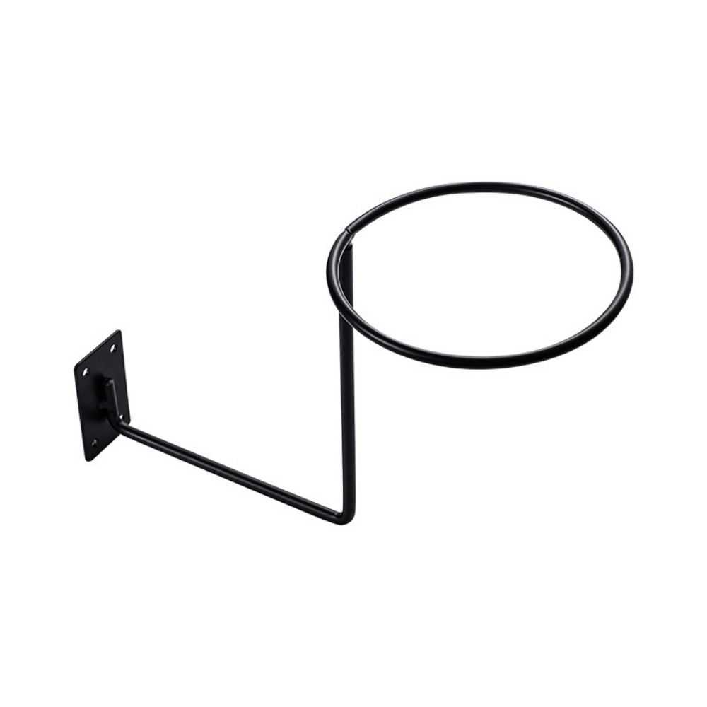 Wall-Mounted Helmet Hanger Display Rack Black White Storage Helmet Display Stand Storage Display