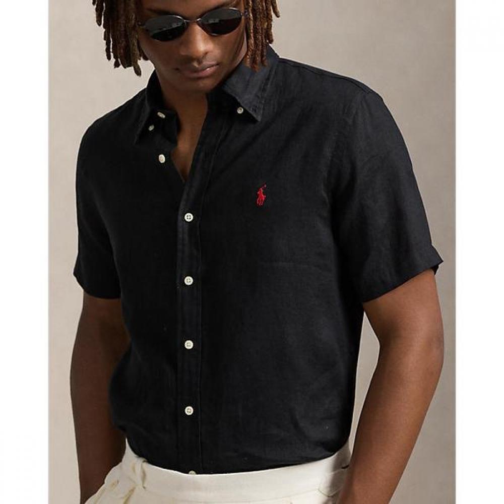 Polo Ralph Lauren Мужская классическая льняная рубашка