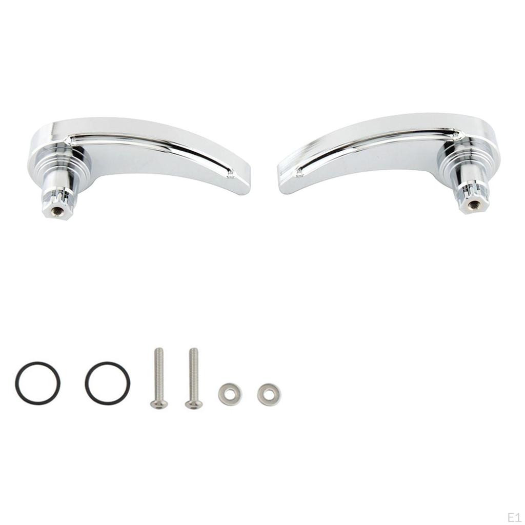 Motorcycle Saddlebag Latch Kit Saddle Bag Lever Professional High Performance Easy To Install