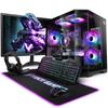 Vibox Игровой ПК V-581 Полностью • 23" Экран • Ryzen 5 5500 4,2 ГГц • RTX 5050 8 ГБ • 16 ГБ ОЗУ • 500 ГБ SSD • Windows 11 • WiFi 6 + Bluetooth 5.4