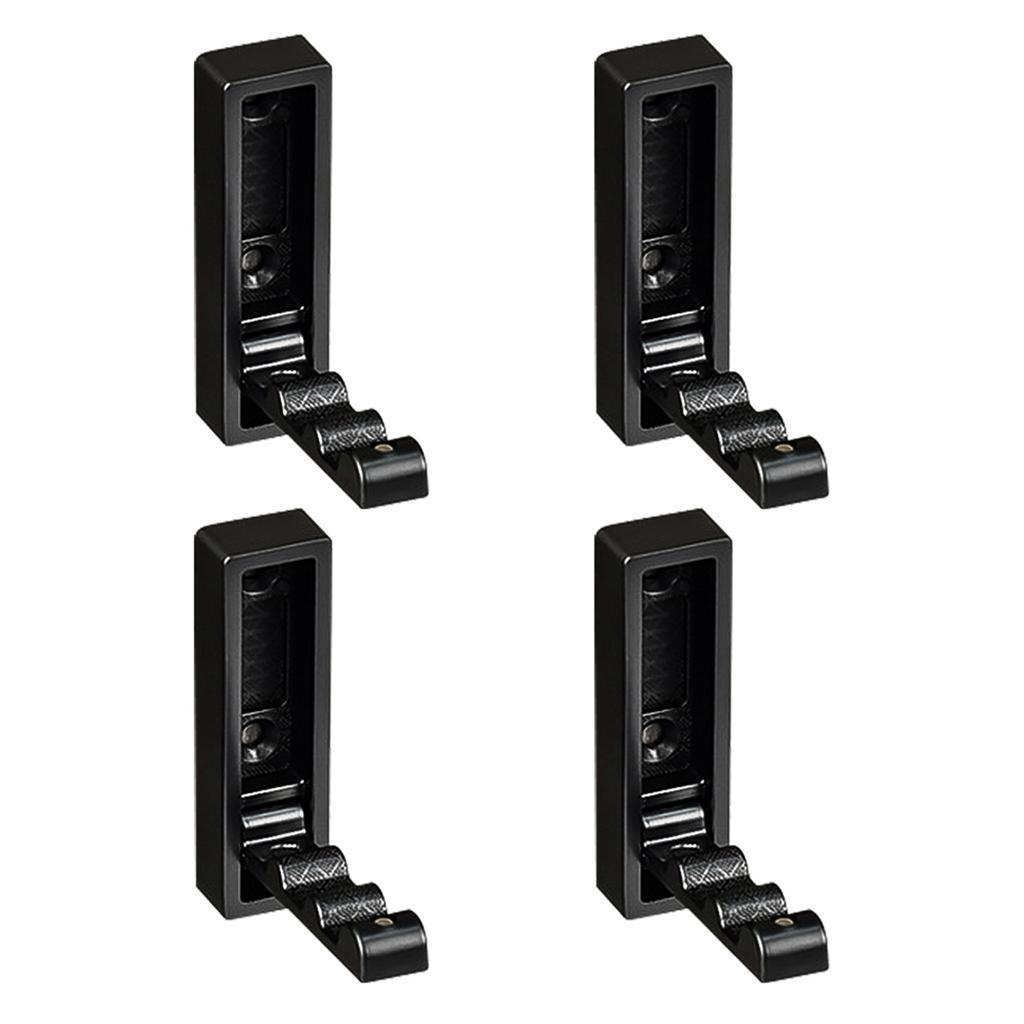 4Pcs Retractable Wall Hooks for Bathroom Foldable & Space Saving Wall Hook Upgrades for Hanging Clothes & Accessories