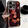 Потрясающий чехол для телефона с узором «Капли дождя и роза» для Samsung Galaxy S25 S24 S23 S22 S21 S20 Plus Ultra FE A15 A35 A54 A55 Мягкий чехол