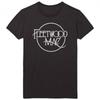Унисекс Взрослая футболка с логотипом Fleetwood Mac