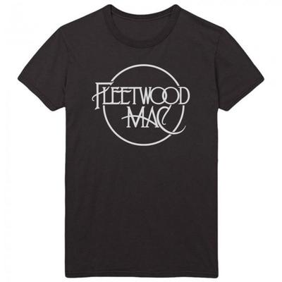Унисекс Взрослая футболка с логотипом Fleetwood Mac