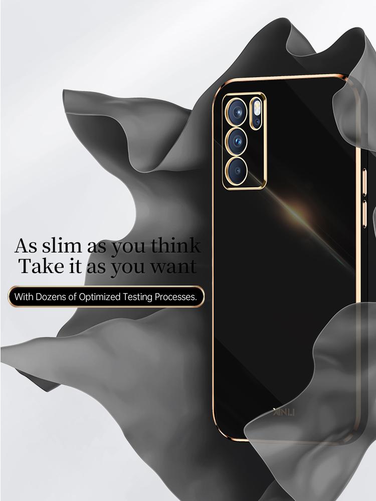 Luxury Plating Case For OPPO A54S A16 A16S A15S A53 A53S A15 A74 5G A54 A55 A96 A93 A94 A9 2020 Soft Silicone Funda Capa Coque