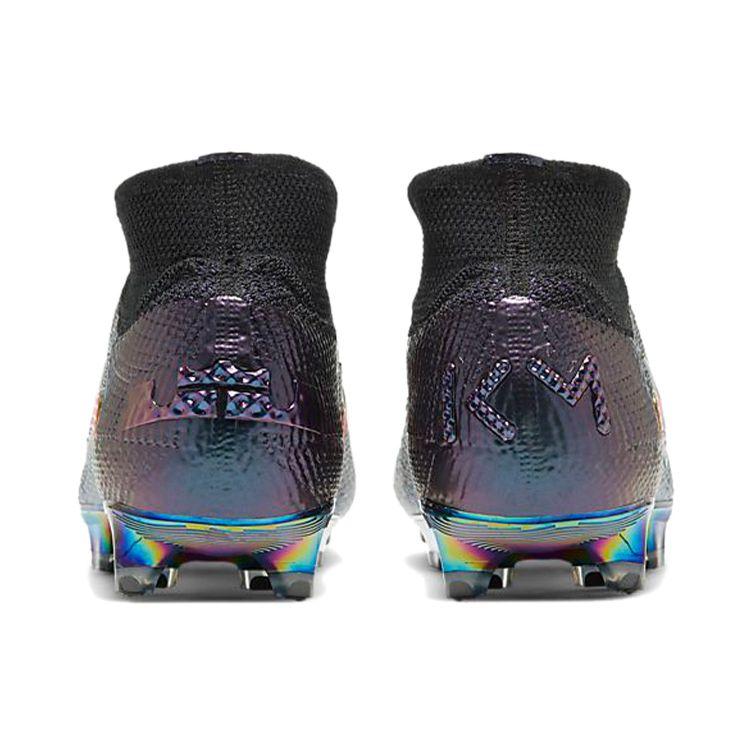 Nike Мужские кроссовки Kylian Mbappé x Mercurial Superfly 7 Elite FG The Chosen 2 Серо-черные Fierce-Purple CT2483-001