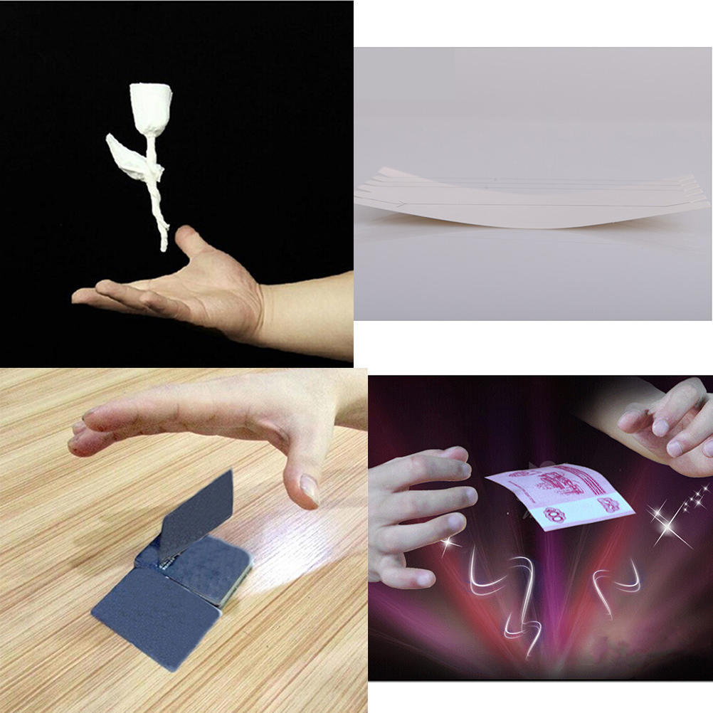 Invisible Elastic Stretch Hidden Coil Thread Haunted Magic Tricks Float