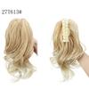 Synthetic 12 inch ponytail claw clip curly hair clip hair accessory