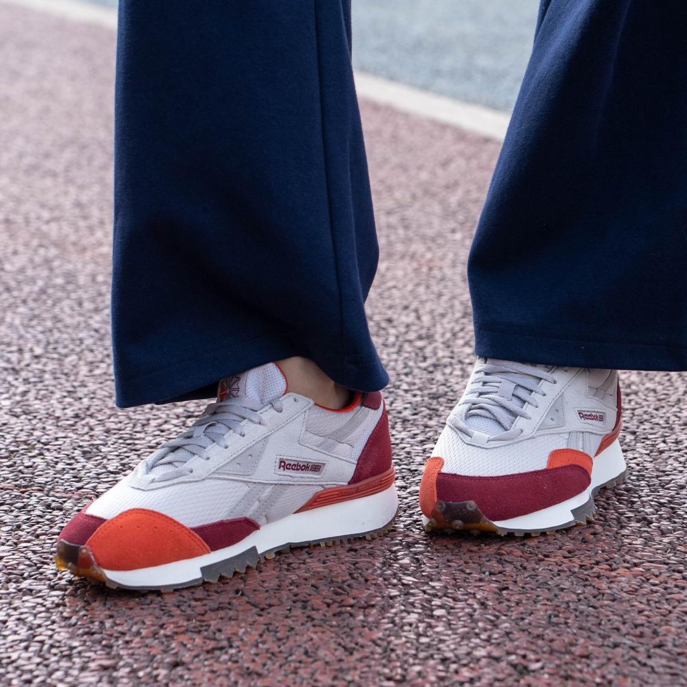Reebok LX2200 Американские ретро низкие лайфстайл кроссовки Унисекс кроссовки Красный 100074414