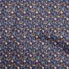Cotton Flex Blue Fabric Batik Sewing Material Print Fabric By The Yard 40 Inch