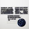 129 Keys Corona Theme 5 Sides Dye Sub PBT Keycap Side Print Shine Through Keycaps Cherry Profile for Gaming Keyboard MX Switches