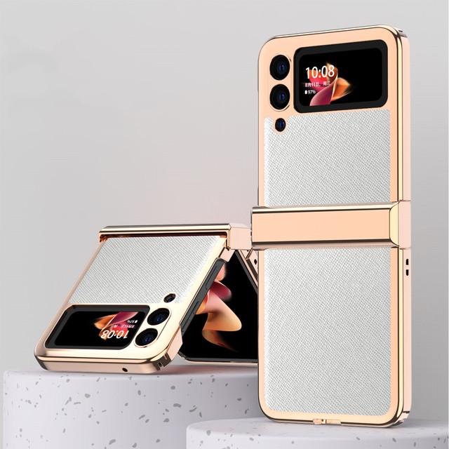 Защитный чехол без отпечатков пальцев для Samsung Galaxy Z Flip 3 5g Flip3, чехлы для телефонов с защитой от падения