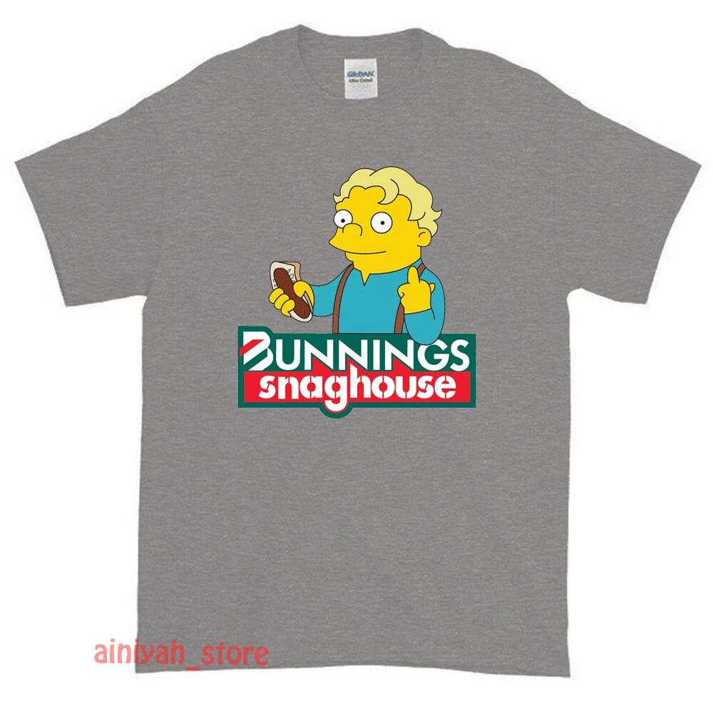 New Bunnings Snaghouse Essential Logo Men's Funny T shirt USA Size S-XXL