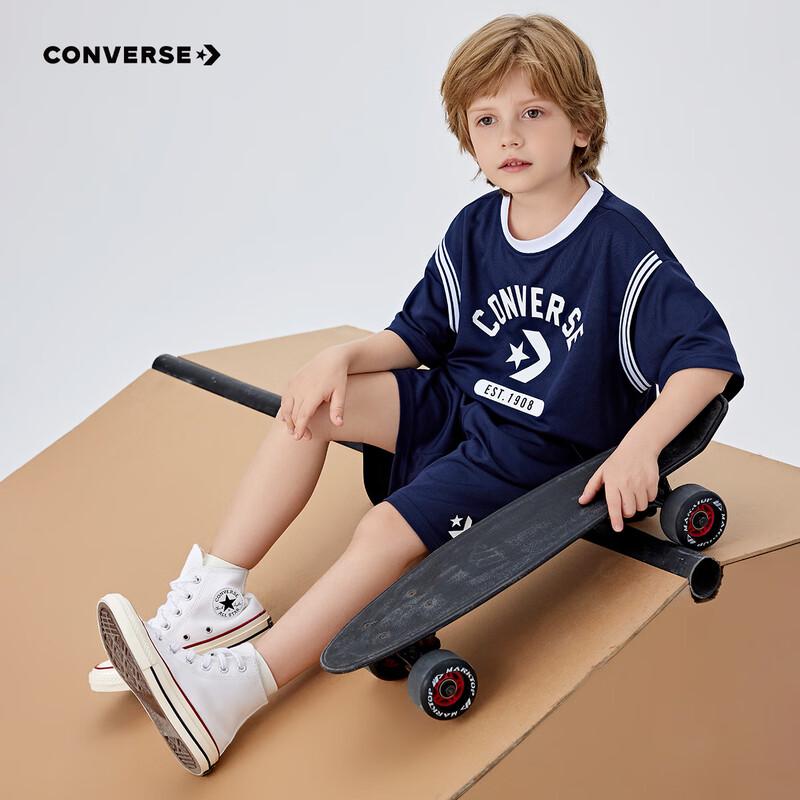 Converse Kids' Star Pattern 2-Piece Short Set