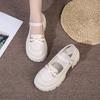 Stylish and Comfortable, Cute British Style Platform Small Leather Shoes for Women, 2025 Spring and Summer New Sweet and Cool Mary Jane Single Shoes 