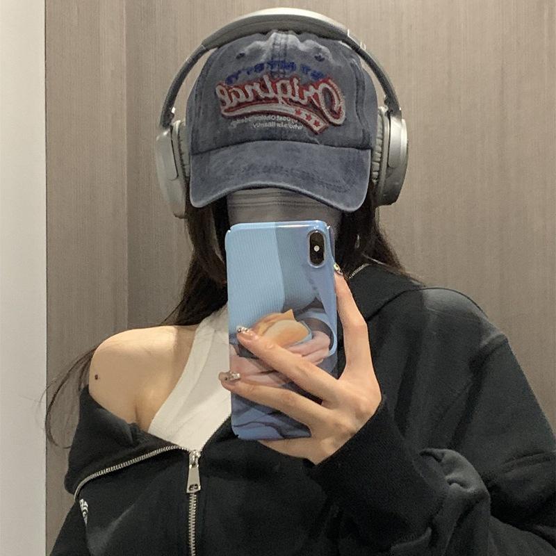 Весна и лето уличная старая ретро бейсболка с вышитыми буквами, мягкая кепка для мужчин, оптовая продажа