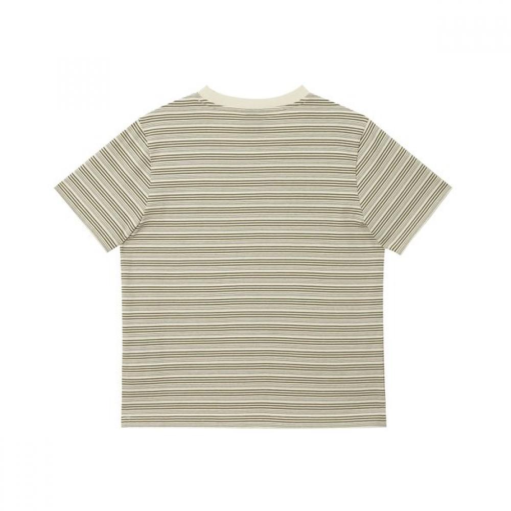 KANGOL Женская футболка pineSS STripe 2847 Хаки