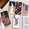 США А-Америка Флаг Чехол для Телефона для Samsung S25,S24,S21,S22,S23,S30,Ultra,S20,Plus,Fe,Lite,Note,10,Черный Чехол