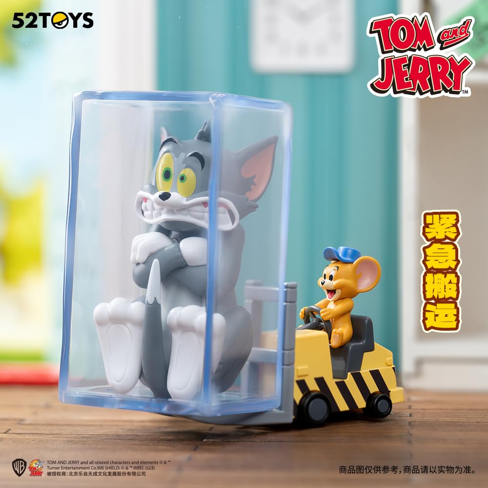 52TOYS Том и Джерри Схватка Слепой бокс Набор из 8 штук