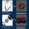 Waterproof Wireless Bluetooth5.0 Neckband Earphones Sport Magnetic Headset In Ear Earbuds Stereo Headphones For IOS Android Phone
