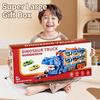 Образовательный грузовик для хранения динозавров: 24 Сплавные машинки с пусковой трассой – Обучают организации и мелкой моторике