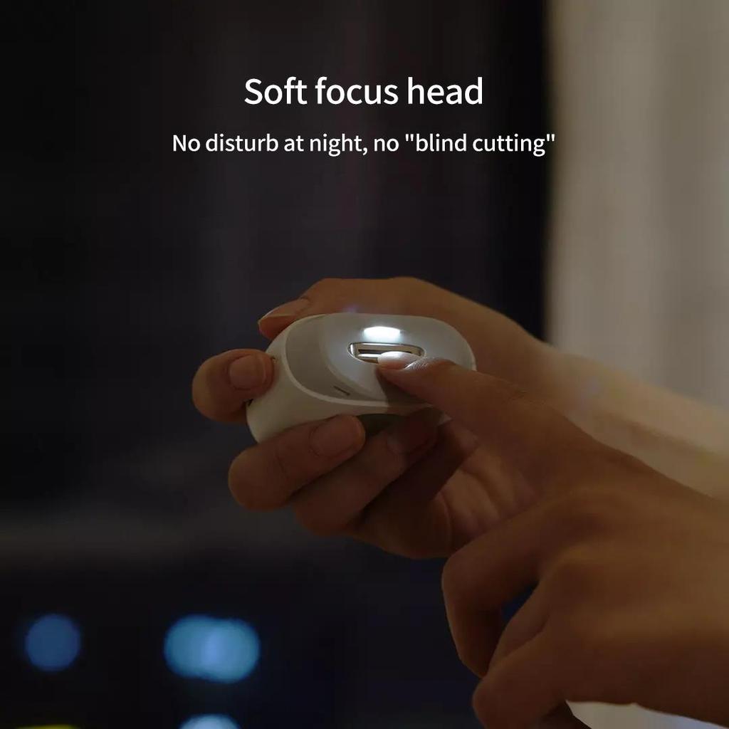 Xiaomi Seemagic электрические автоматические кусачки для ногтей с легким триммером, маникюрные ножницы для ухода за детьми и взрослыми, инструменты для тела
