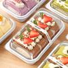 Прозрачная коробка для рулета и десертов