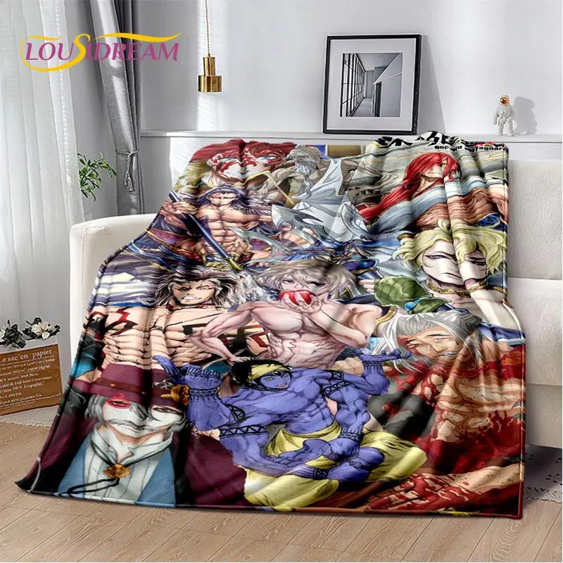 Record of Ragnarok Anime Cartoon Soft Plush Blanket,Flannel Blanket Throw Blanket for Living Room Bedroom Bed Sofa Picnic Cover