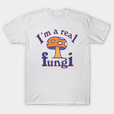 Футболка женская Im A Real Fungi Harajuku Print Kawaii футболка летняя женская футболка с коротким рукавом топ футболка