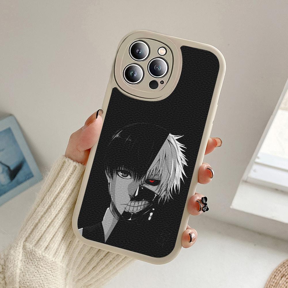 Чехол для телефона Tokyo Ghoul Kaneki Ken Anime для Iphone 14 13 11 12 Pro MAX 13 12 MiNi 7 8plus 14 13 PRO X XS 12 XR Чехлы из овечьей кожи