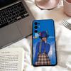 Erykah-h Badu-U Singer Phone Case Black Silicone Soft For Samsung S25,S24,S21,S22,S23,S30,Ultra,S20,Plus,Fe,Lite