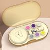 Bear Electric Nail Grinder for Babies And Kids Home Use Polishing Set Nail Clippers Kit for Children