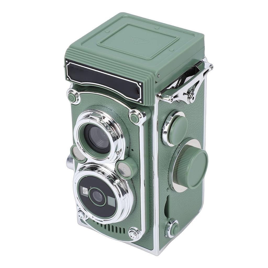 Vintage Digital Camera Portable TLR   Retro 2.7K Video 24MP Autofocus Vlog Camera Manual Joystick for Beginners Teens Adults
