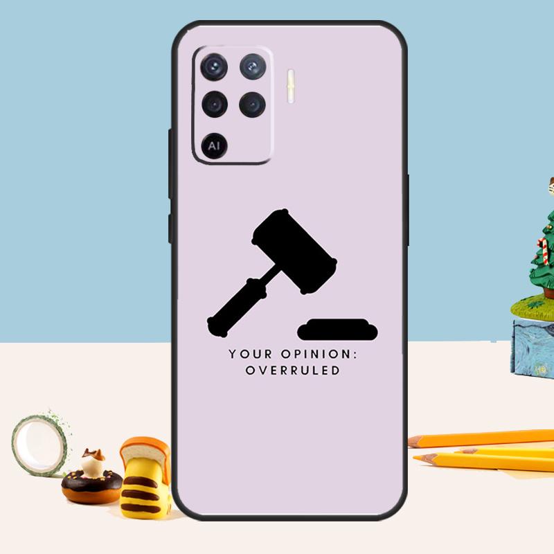 Студент-юрист Адвокат Судья Чехол Для Oppo A80 A60 A40 A15 A16 A17 A57 A94 A74 A54 A76 A96 A18 A38 A58 A78 A98 A5 A6 Pro