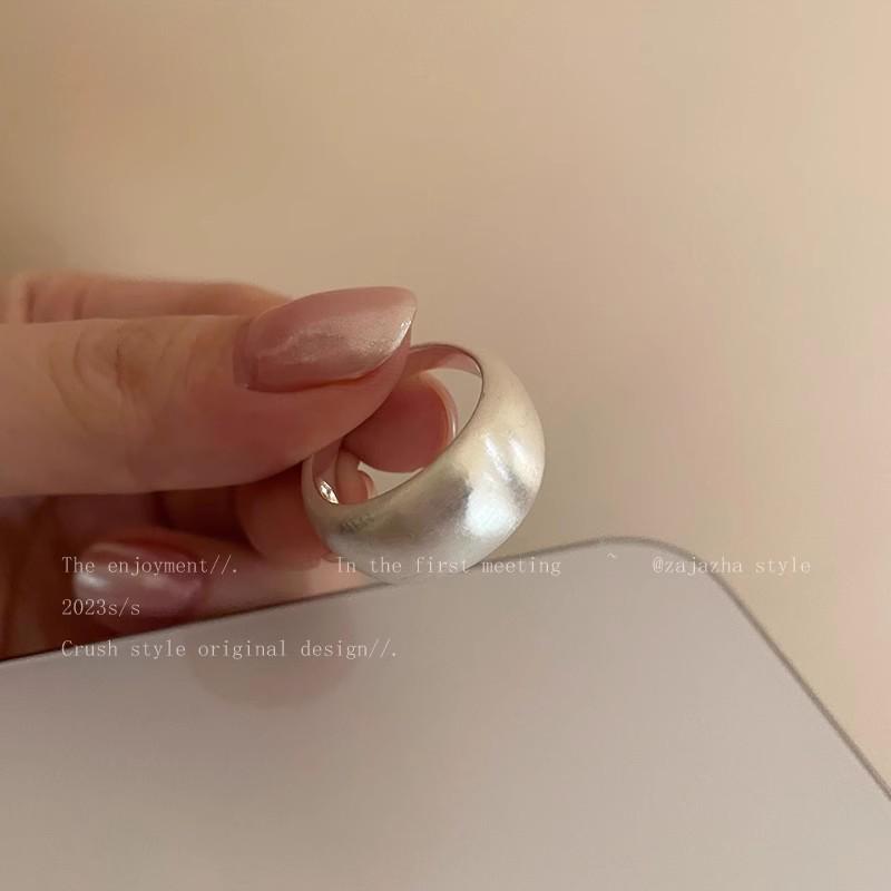 Комплект колец Love с корейским цирконием — роскошные простые кольца для универсального стиля