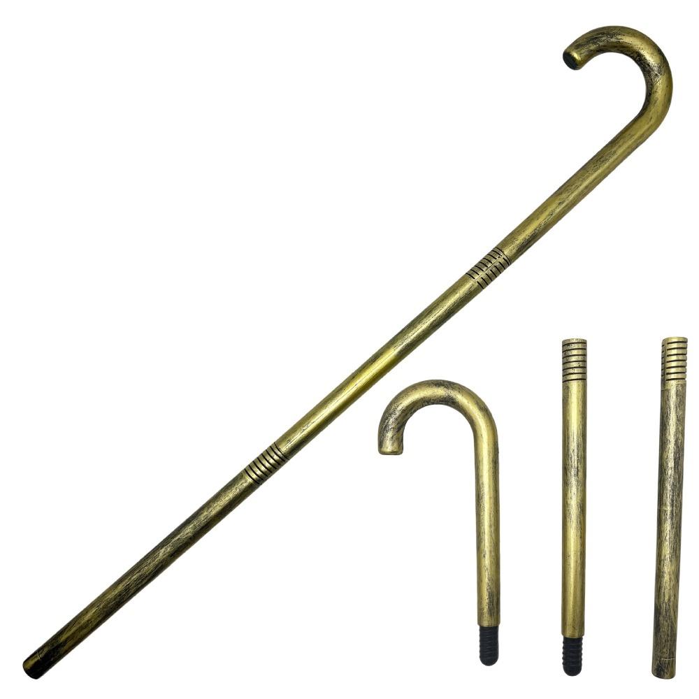 Role Play Halloween Scepter Plastic Cosplay Walking Stick Men Male Kids Costume Cane Masquerade