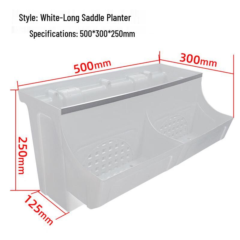 Приподнятый квадратный ящик для цветов