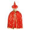 Cos Halloween Children's Show Costumes Cape Cape Parent-child Adult Male and Female Witches Clothes Decoration Dress Up Props