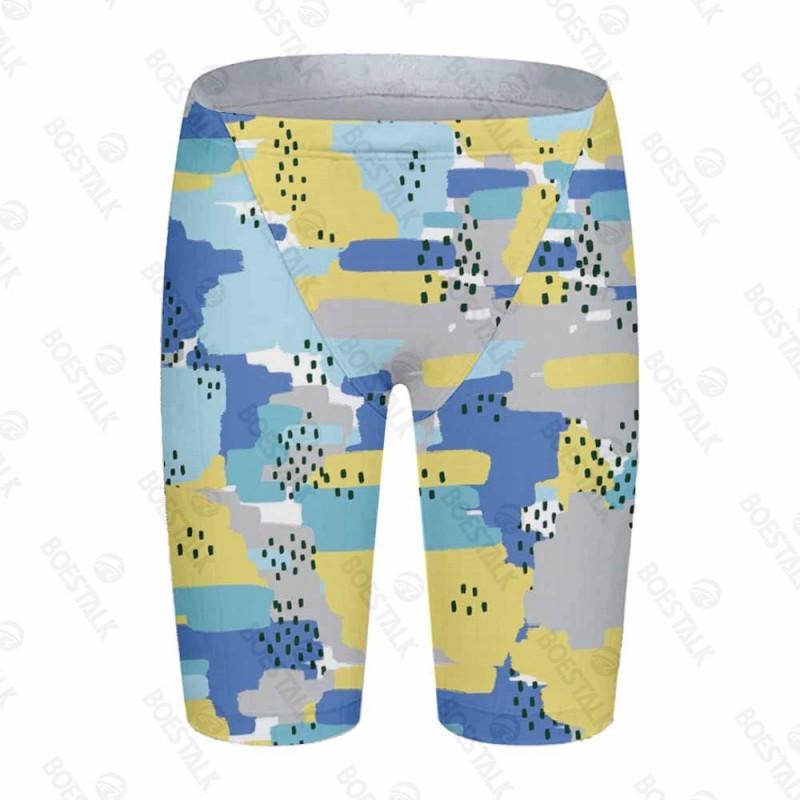 Mens Quick-Dry Swim Trunks Beach Pool Surfing Water Sports Compression Fit UPF Protection Stretchable