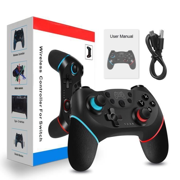 Беспроводной контроллер Nintendo Switch Pro — Nintendo — черный — лицензия Zelda — управление движением и двойной мотор