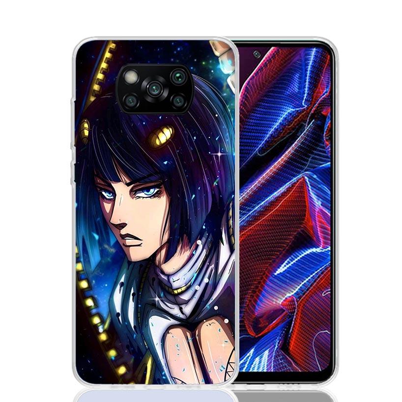 Чехол для телефона JoJo Adventure Бруно Буччеллати для Xiaomi Poco X7 X6 X5 Pro F7 Ultra Redmi 15C 15 13 13C 12 12C 10 10A 10C 9 9A 9C 9