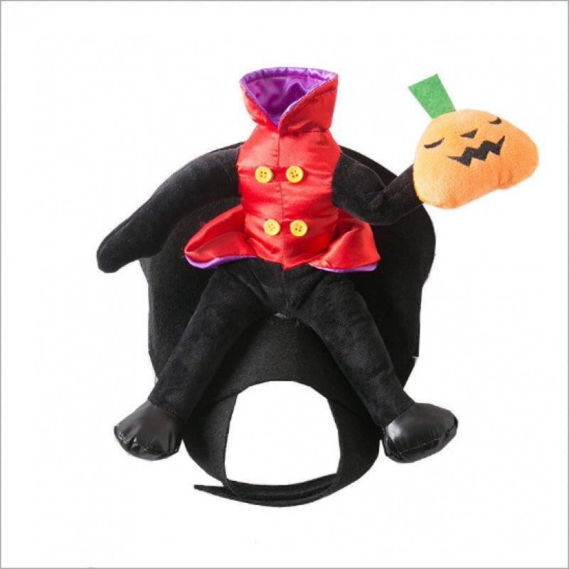 Funny Halloween Pet Dog Polyester Eco-friendly Big Banana Print Cartoon Style Formal Coat for Winter