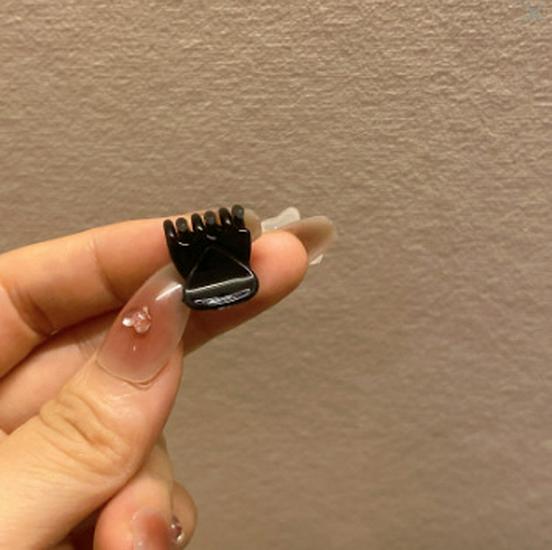 Маленькие заколки-крабики для волос для женщин - Укладка боковой челки и лба