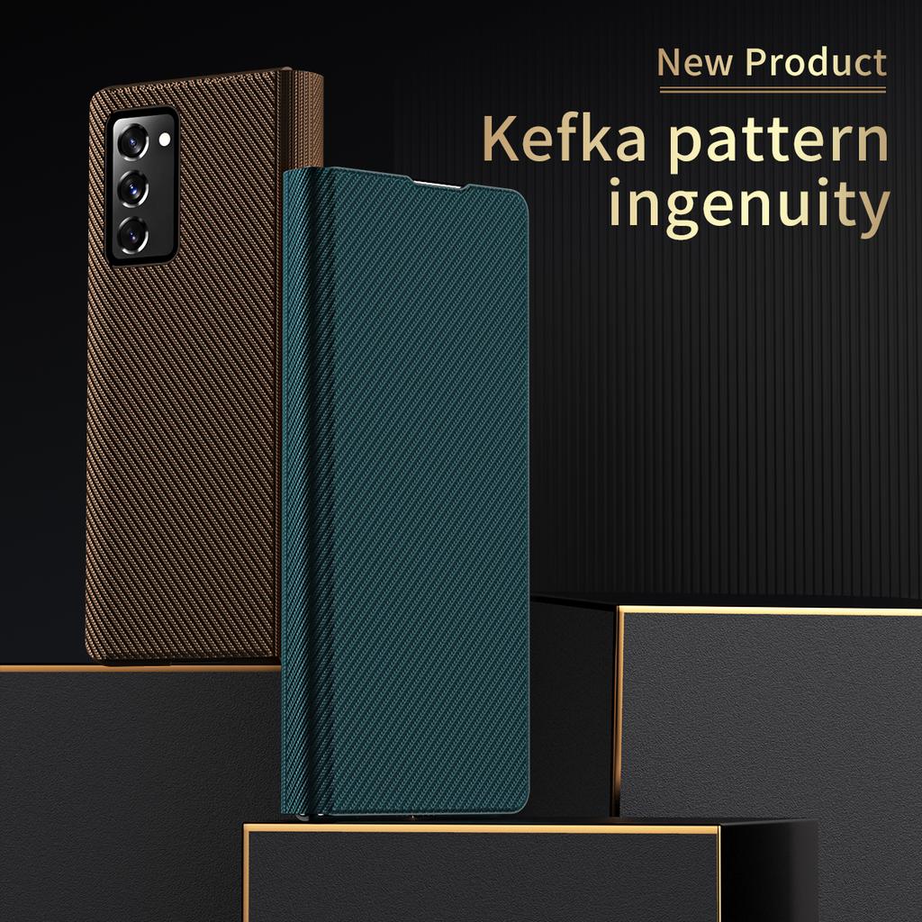 Удобный кожаный чехол-кошелек для Samsung Galaxy Z Fold 3 4 Fold4 Fold3 Fold2 5g Fold 2 противоскользящие чехлы-сумки для телефонов